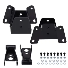 M97lk4 Bfo 4 Inch Drop Leveling Lowering Kit For Ford F100 F150 2wd 1973-1996 Power-coated