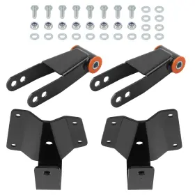 N1637d Bfo 3-4 Inch Drop Shackles Hangers Lowering Kit For Chevy Silverado Sierra 1500 99-06
