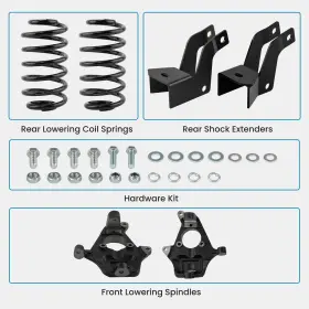 N1mtp2 Bfo 2 Inch Front 4 Rear Drop Lowering Kit For Chevy Tahoe Gmc Yukon Xl 2wd 4wd 2007-14 #2