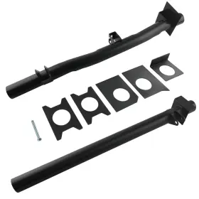 N2qg8m Bfo Rear Tank Support Shock Mount Crossmember For Chevy Silverado Gmc Black