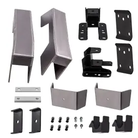 Nvmaq9 Bfo 6 Inch Drop Flip Kit Underbed C-notch For Chevy Silverado Gmc Sierra 1500 2007-2018
