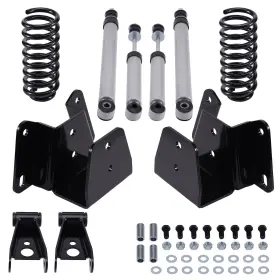 Oj7ibv Bfo Front 3 Inch Rear 4 Drop Lowering Kit With Shocks For Ford F100 F150 2wd 1973-79