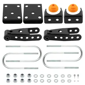 Othpr0 Bfo 5in Drop Axle Flip Relocater Lowering Kit For Dodge Ram 1500 2wd 2002-2008 Steel