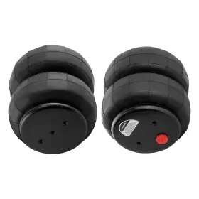 Bfo Pqurf7 2 Heavy Duty Standard 2600lb Air Spring Bags 1/2 Inch Npt Por