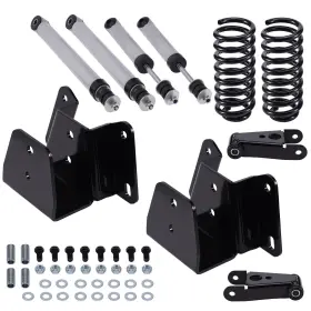 Pvl78y Bfo Front 3 Inch Rear 4 Drop Lowering Springs Kit For Ford F-100 F-150 2wd 1973-1979