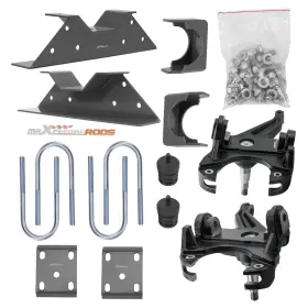 Qhnu0g Bfo Front 3 Inch Rear 6 Drop Lowering Kit For Gmc C15 / C1500 Chevy C10 Pickup 73- 87