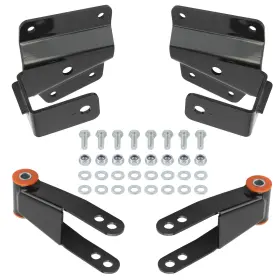 R0ilg2 Bfo 3-4in Rear Shackles Hangers Drop Kit For Chevy Silverado Gmc Sierra 1500 99-06