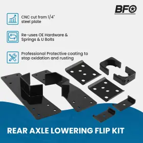 R3gt74 Bfo 2 Inch / 6 Drop Spindles Flip C-notch Kit For Chevy Silverado 1500 1999-2007 #2