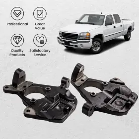 R3gt74 Bfo 2 Inch / 6 Drop Spindles Flip C-notch Kit For Chevy Silverado 1500 1999-2007 #3