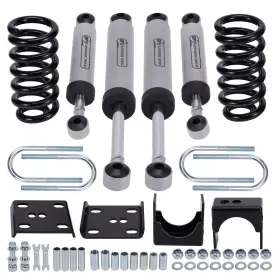 Rl87v9 Bfo 3 Inch Front 5 Rear Drop Lowering Flip Kit For Gmc C15 / C1500 Pickup 1973-1987