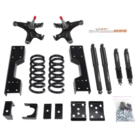 S1p95t Bfo Front 5 Inch Rear 6 Lowering Kit For Chevrolet Silverado C1500 1/2 Ton 1988-1998
