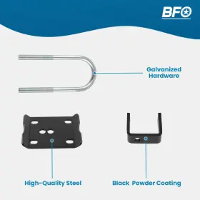 Sbevi7 Bfo 3 Inch / 5 Coil Springs And Drop Flip Lowering Kit For Ford Ranger Mazda B 1983-1997 #3