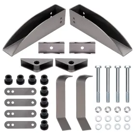 Sz5vyk Bfo Rear Leaf Spring Relocation Pocket Kits For Chevy Belair 150 210 55-57