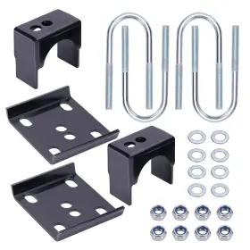 Tai7qr Bfo Rear 6 Inch Drop Axle Flip Relocater Lowering Kit For Dodge Ram D100/d150 2wd 72-93