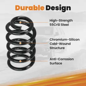Tm0boy Bfo 3 Inch Front Drop Coil Springs Lowering Kit For Chevy Silverado 1500 2007-2015 V8 #3