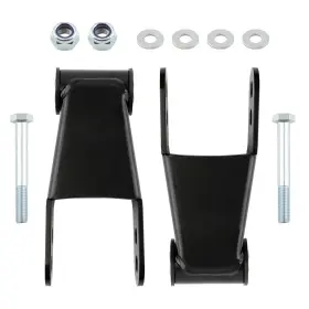 U2j8xm Bfo 1-2 Inch Rear Drop Shackles Leveling Lowering Kit For Ford F100 F150 2wd 1973-96