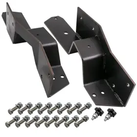 U3y76n Bfo Heavy Duty C-notch Drops Lowering Kit For Chevy C10 Truck 1963-72