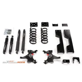 U4hdba Bfo Performance 5 Inch /6 Lowering Kit Shocks Spindles For Chevy Gmc C1500 1988-1998