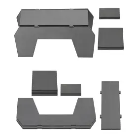 U8hl9p Bfo Under Bed Weld On C-notch For Chevy Silverado 1500 Gmc Sierra 1999-2006
