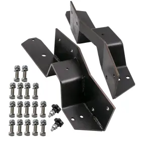 Bfo Ub7ysx 2x Rear Frame C Notch Drop Lowering Kit Bolt-in For Chevy Gmc Truck 63-72