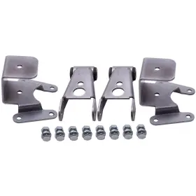 V9fe07 Bfo 4 Inch Rear Drop Lowering Kit Shackle Hanger For Dodge Ram Charger D100 1972-1993