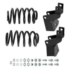 Vj29qn Bfo 4 Inch Drop Lowering Coil Springs Shock Extenders Kit For Chevy Tahoe 07-14
