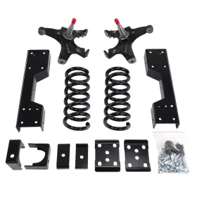 Vp5hoc Bfo Front 5 Inch Rear 6 Drop Kit For Chevrolet Gmc C1500 88-98 With C Notch Lowering