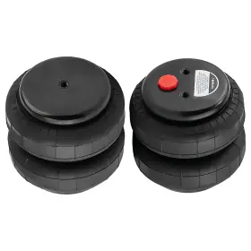 Wgi86o Bfo Pair Rear Front L/r 2500 Lb Heavy Duty Air Suspension Spring Bag Single Port