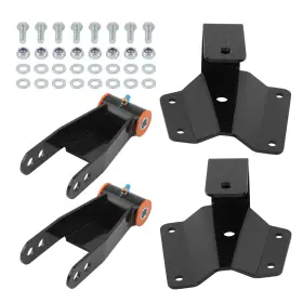 X187fa Bfo 3-4in Rear Shackles Hangers Drop Kit For Chevy Silverado Gmc Sierra 1500 99-06
