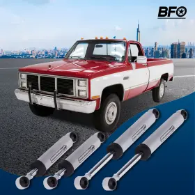 X89jbv Bfo 3 Inch Front 5 Rear Drop Lowering Axle Flip Kit For Chevy C10 Pickup 1973-1987 #3