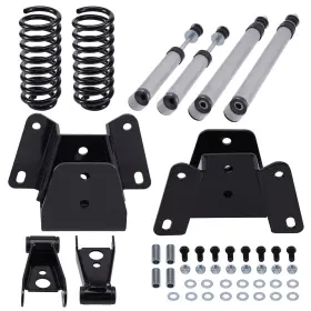 X9f7u4 Bfo 3 Inch / 4 Drop Lowering Kit With Shock Absorbers For Ford F100 F150 2wd 1973-1979