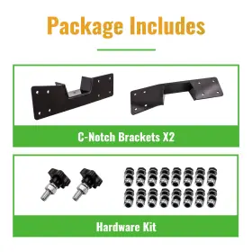 Xpie9h Bfo Lowering Kit Axle C Notch Drop Flip Brackets For Gmc Sierra 1500 99-07