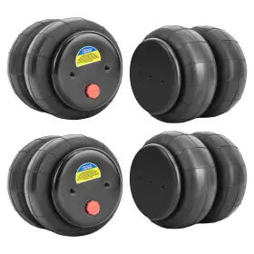Y2sgu5 Bfo 4 X 2600lbs Air Springs Suspension Bags Single Port 1/2 Inch Npt For Sierra 1500 Suv