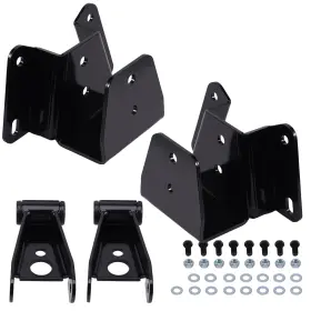 Y6obja Bfo 4 Inch Drop Kit Leveling Lowering Shackles And Hangers For Ford F150 F100 1973-96