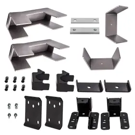 Yk9se2 Bfo 6 Inch Drop Under Bed C Notch Flip Kit For Chevy Silverado Sierra 1500 2007-2018