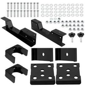 Ze8f5a Bfo 6 Inch Rear Drop Flip Kit And C-notch For Chevy Silverado Gmc Sierra C1500 88-98 Steel