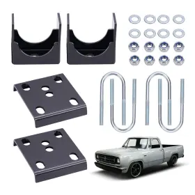 Zo16f8 Bfo Rear 6 Inch Drop Axle Flip Relocater Lowering Kit For Dodge Ram D100 D150 2wd 72-93 #2