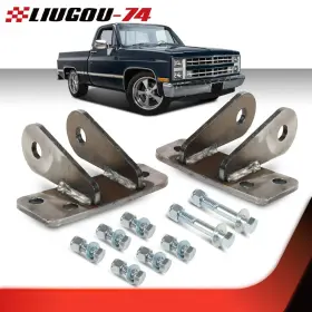 Big35520 Big-wheel Fit For 1963-87 Chevy C10 C20 Lowered Truck Front Shock Relocation /extender Kit #3