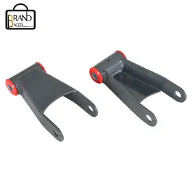 11285640 Brandbager 2pcs 2 Inch Rear Drop Lowering Shackle Kit Fit For Ford 99-2007 F250 F350 Super Duty