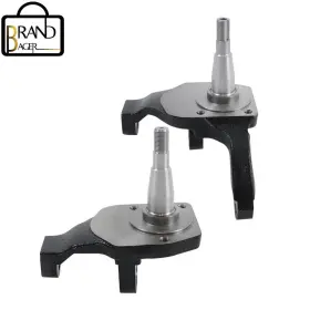 2063466 Brandbager 2pcs For 1966-1977 Vw Beetle 2.5 Inch Drop Spindles Ball Joint With Drum Brakes