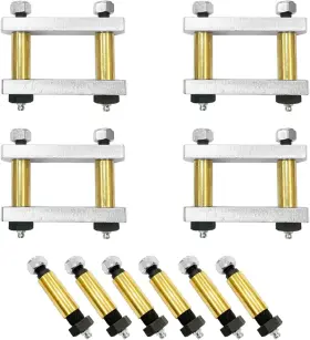 30003125 Branded Heavy Duty Shackle Upgrade Kit Trailer 3.125 Inch Shackles