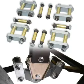 Cre3000 Branded Rvf-5 Heavy Duty Trailer Shackle Kit Fit For Stock Equaflex 2.25 Inch