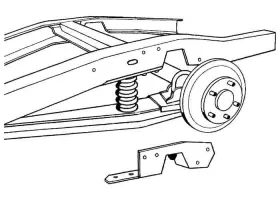 Cnk6372 Brothers Trucks Rear C-notch Frame Kit - Standard #2 Cnk6372 Brothers Trucks Rear C-notch Frame Kit - Standard #2