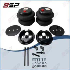K-brkt-26-c10-rear-1 Bsp K-brkt-26-c10-rear-1/2 Air Ride Rear Bolt On Brackets And 2600 Bags 1/2 Inch Fittings For 1963-72 Chevy C10