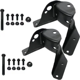 Bs-101-041k2 Bst Bssp Pair 722-045 Rear Leaf Spring Hanger Forward Mounting Bracket Black