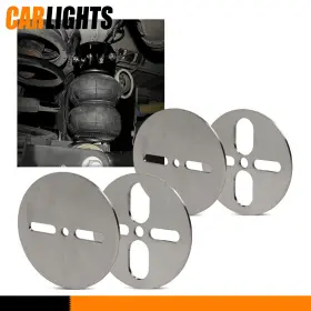 C-02ccf0001asl Carlights Air Ride Mount Plates Upper Lower Dual Or Single Port 2500 / 2600 Bag Universal #2 C-02ccf0001asl Carlights Air Ride Mount Plates Upper Lower Dual Or Single Port 2500 / 2600 Bag Universal #2