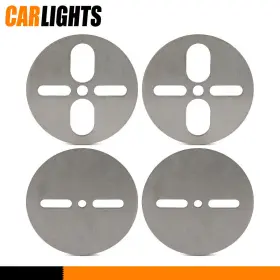 C-02ccf0001asl Carlights Air Ride Mount Plates Upper Lower Dual Or Single Port 2500 / 2600 Bag Universal C-02ccf0001asl Carlights Air Ride Mount Plates Upper Lower Dual Or Single Port 2500 / 2600 Bag Universal