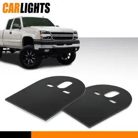 C-02ccf0002asl Carlights Air-bag Suspension 2500lb 2600lb Pair Steel Upper D Plate Mounting Brackets #2