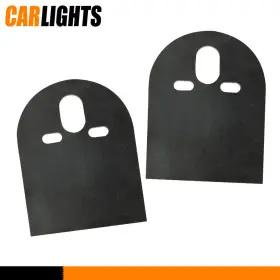 C-02ccf0002asl Carlights Air-bag Suspension 2500lb 2600lb Pair Steel Upper D Plate Mounting Brackets