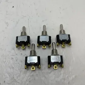 2225-r Carling Technologies Qty. 5 Toggle Switch 3 Prong 2225 R